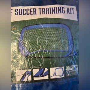 Blue Portable Soccer Training Kit